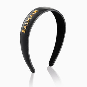 Black Leather Headband