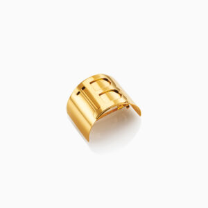 Gold Plated Clip Large Logo