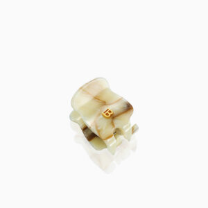 LE Acetate Pince à Cheveux Extra Small Marble