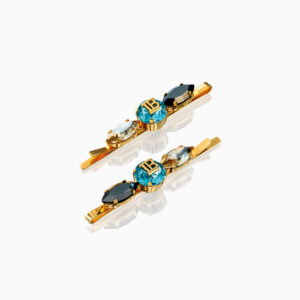 LE Locks of Legacy Midnight Black Slides Pins